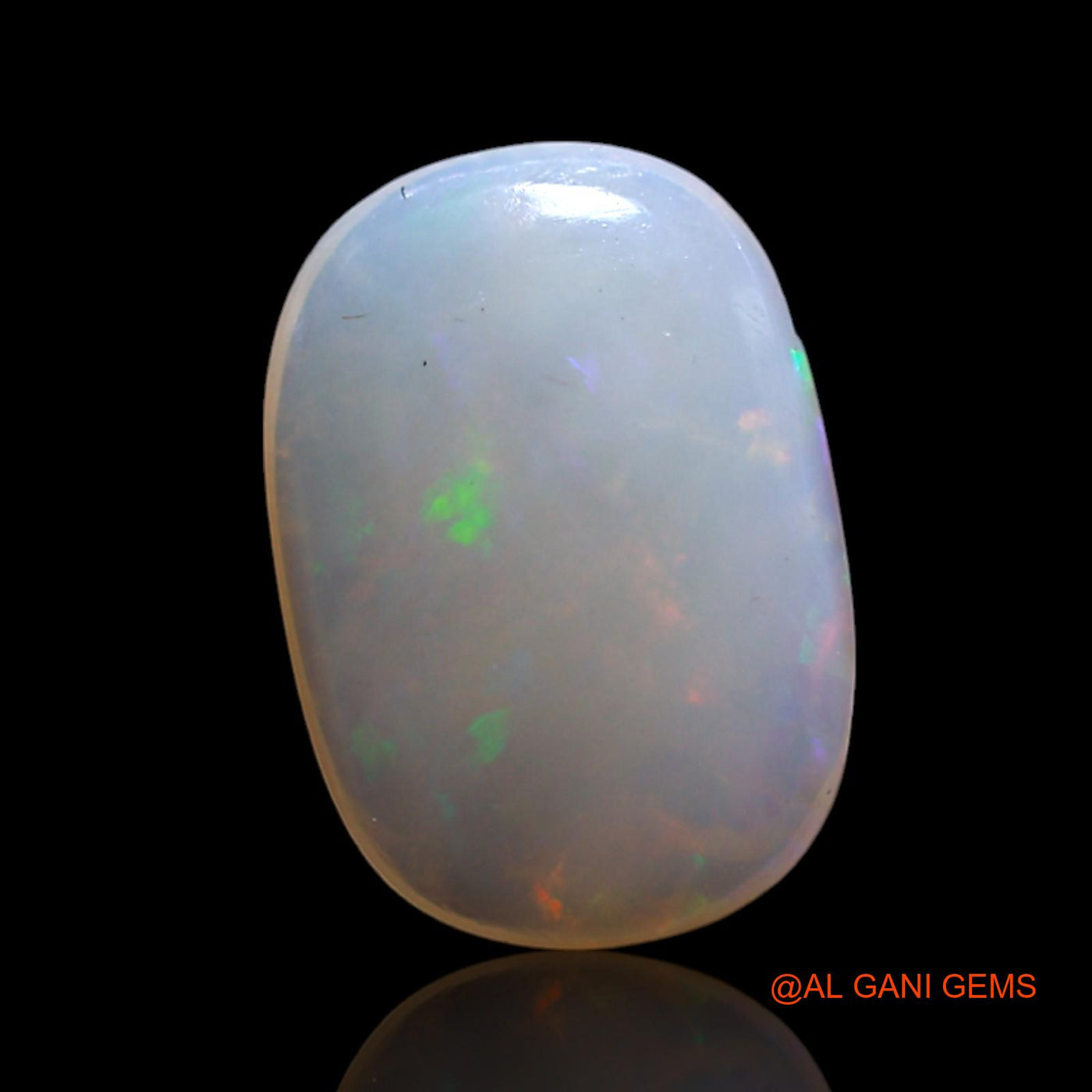 1.20 Cts Natural Australian Fire Opal Loose Gemstone Oval Cabochon 11x7x2 mm AG-38