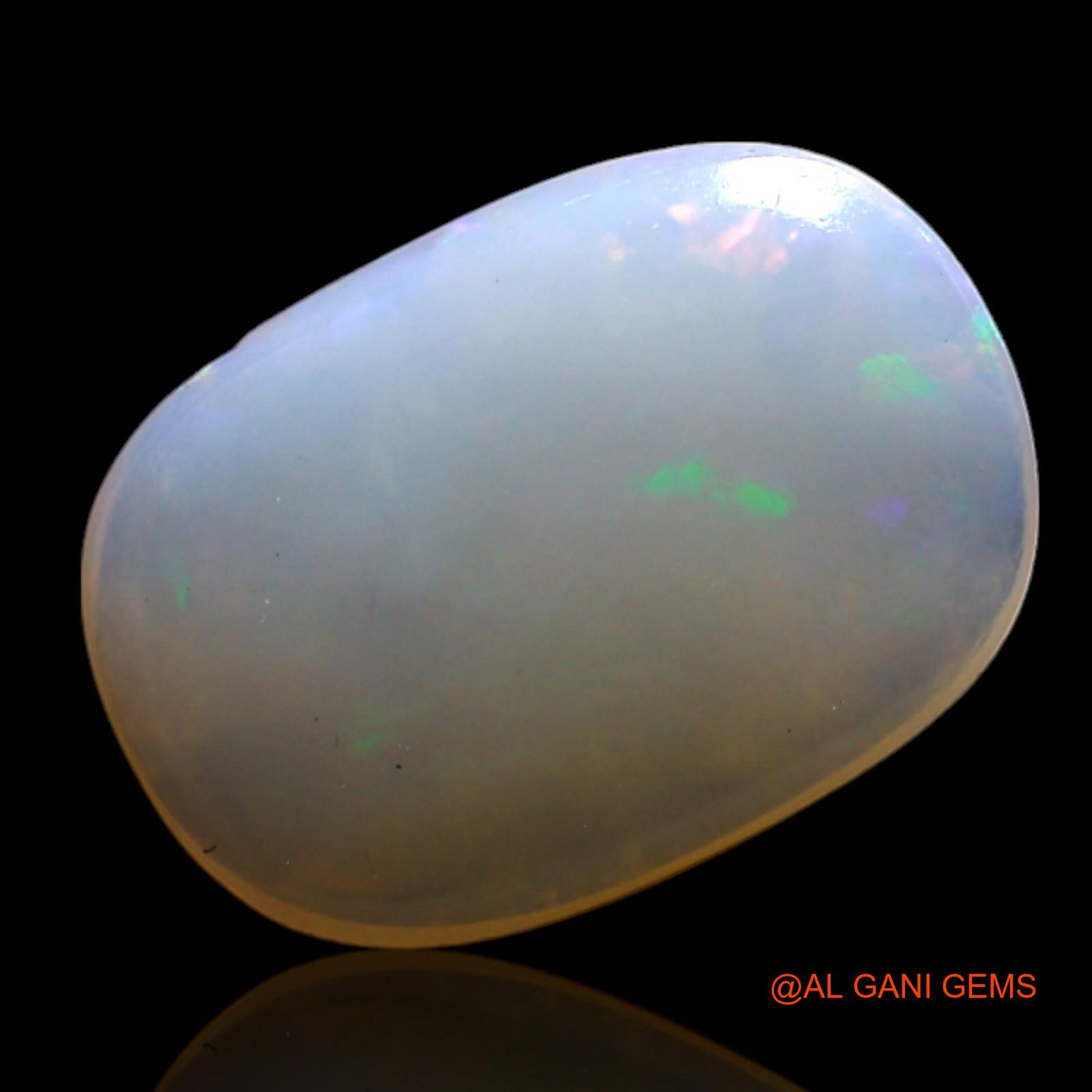 1.20 Cts Natural Australian Fire Opal Loose Gemstone Oval Cabochon 11x7x2 mm AG-38