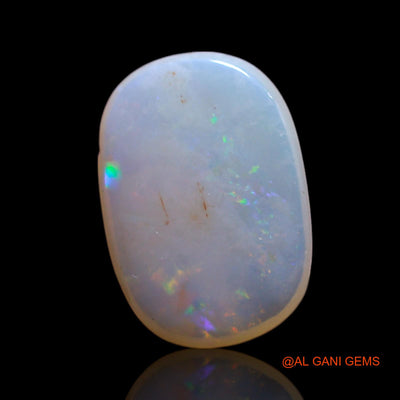 1.20 Cts Natural Australian Fire Opal Loose Gemstone Oval Cabochon 11x7x2 mm AG-38