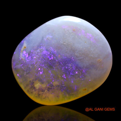 2.00 Cts Natural Australian Fire Opal Loose Gemstone Oval Cabochon 11x9x3 mm AG-392