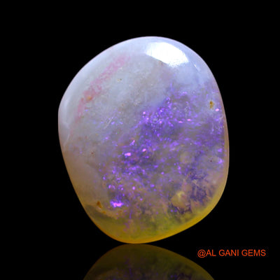 2.00 Cts Natural Australian Fire Opal Loose Gemstone Oval Cabochon 11x9x3 mm AG-392