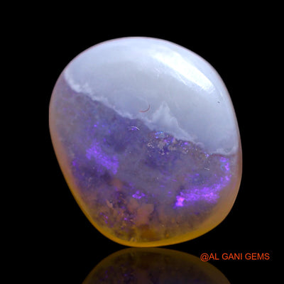 2.00 Cts Natural Australian Fire Opal Loose Gemstone Oval Cabochon 11x9x3 mm AG-392