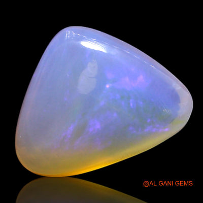 2.00 Cts Natural Australian Fire Opal Trillion Cabochon Loose Gemstone For Jewelry 11x9x4 mm AG-393