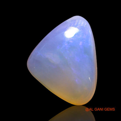 2.00 Cts Natural Australian Fire Opal Trillion Cabochon Loose Gemstone For Jewelry 11x9x4 mm AG-393