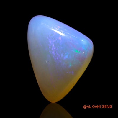 2.00 Cts Unheated Australian Fire Opal Loose Gemstone Trillion Cabochon Natural 12x8x4 mm AG-394