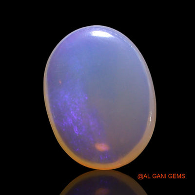 1.80 Cts Natural Australian Fire Opal Loose Gemstone Oval Cabochon 11x8x2 mm AG-395