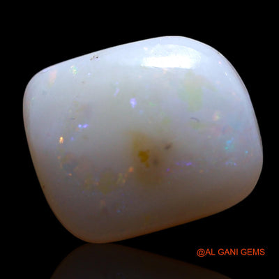 2.00 Cts Natural Australian Fire Opal Loose Gemstone Fancy Cabochon 10x9x3 mm AG-396