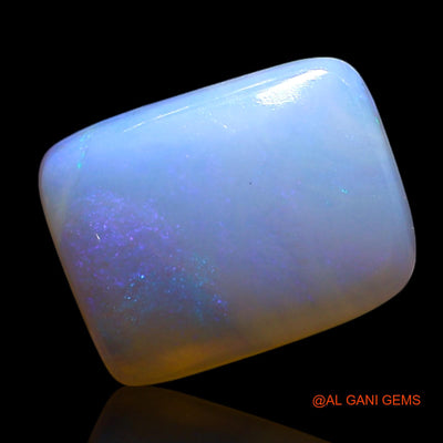 2.00 Cts Natural Australian Fire Opal Loose Gemstone Square Cabochon 10x8x3 mm AG-398