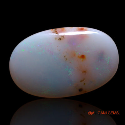 5.00 Cts Natural Australian Fire Opal Loose Gemstone Oval Cabochon 18x11x3 mm AG-401