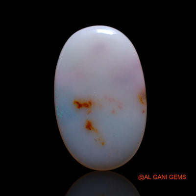 5.00 Cts Natural Australian Fire Opal Loose Gemstone Oval Cabochon 18x11x3 mm AG-401