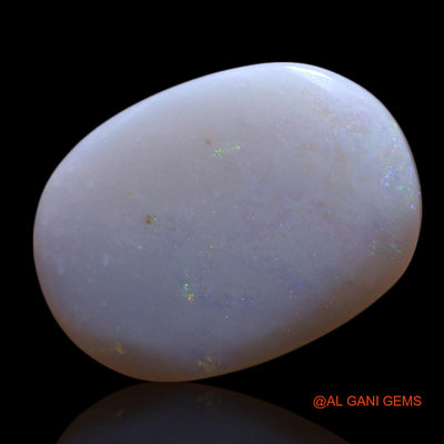 Natural Fire Opal Gemstone 5.00 Cts Loose Oval Cabochon From Australia 17x13x3 mm AG-402