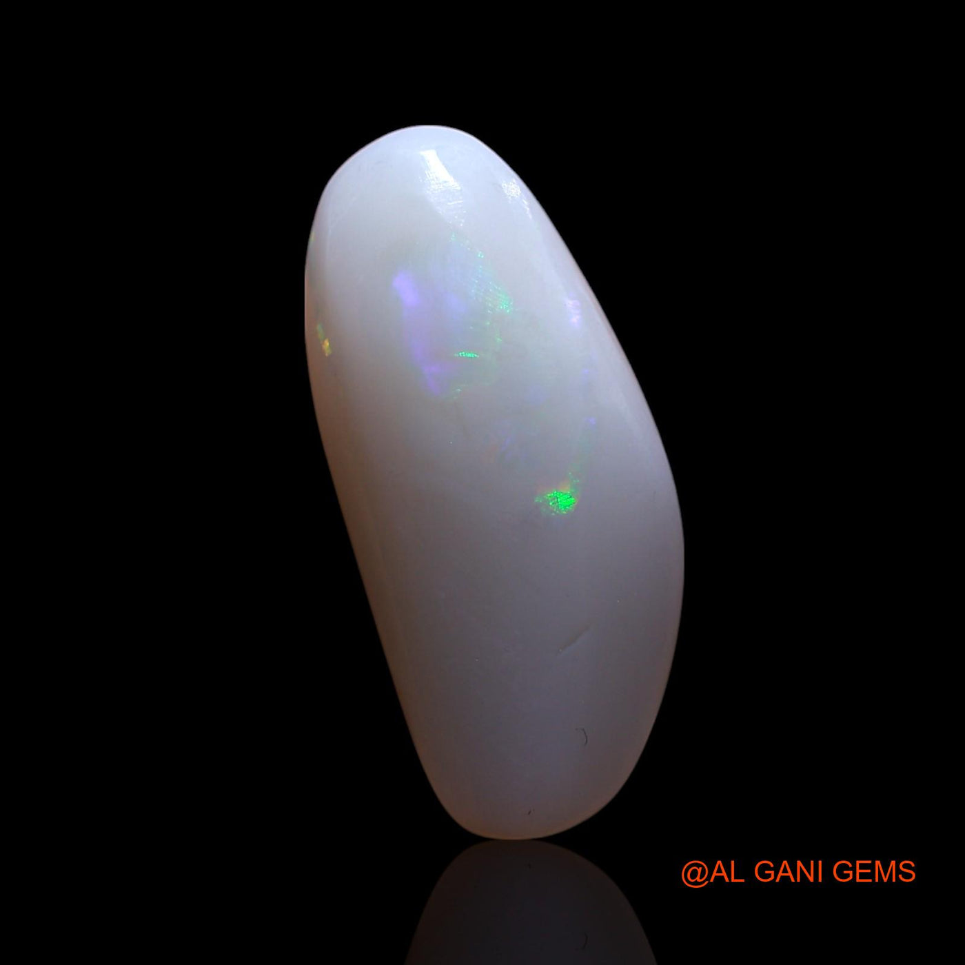 Natural Fire Opal Gemstone 3.00 Cts Loose Fancy Cabochon From Australia 19x9x3 mm AG-403