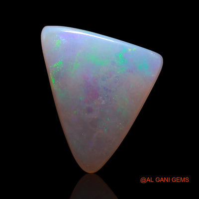 Natural Fire Opal Gemstone 3.00 Cts Loose Trillion Cabochon From Australia 13x11x3 mm AG-406