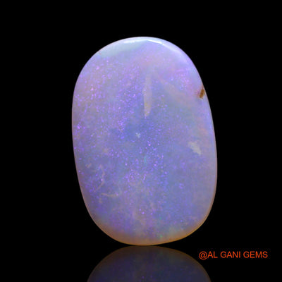 3.00 Cts Unheated Australian Fire Opal Loose Gemstone Oval Cabochon Natural 17x11x2 mm AG-407