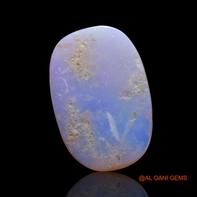 3.00 Cts Unheated Australian Fire Opal Loose Gemstone Oval Cabochon Natural 17x11x2 mm AG-407