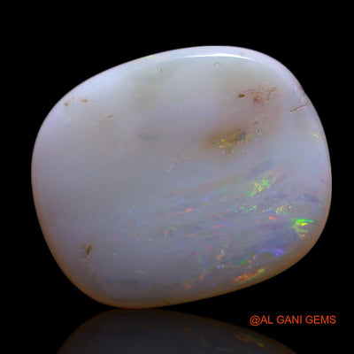 6.00 Cts Natural Australian Fire Opal Oval Cabochon Loose Gemstone For Jewelry 16x13x4 mm AG-408