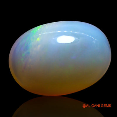 Natural Fire Opal Gemstone 2.00 Cts Loose Oval Cabochon From Australia 11x8x4 mm AG-40