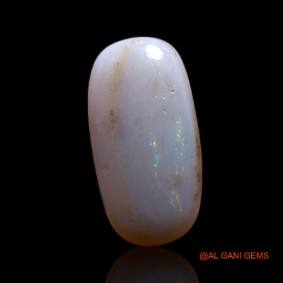 6.00 Cts Natural Australian Fire Opal Oval Cabochon Loose Gemstone For Jewelry 17x9x5 mm AG-410