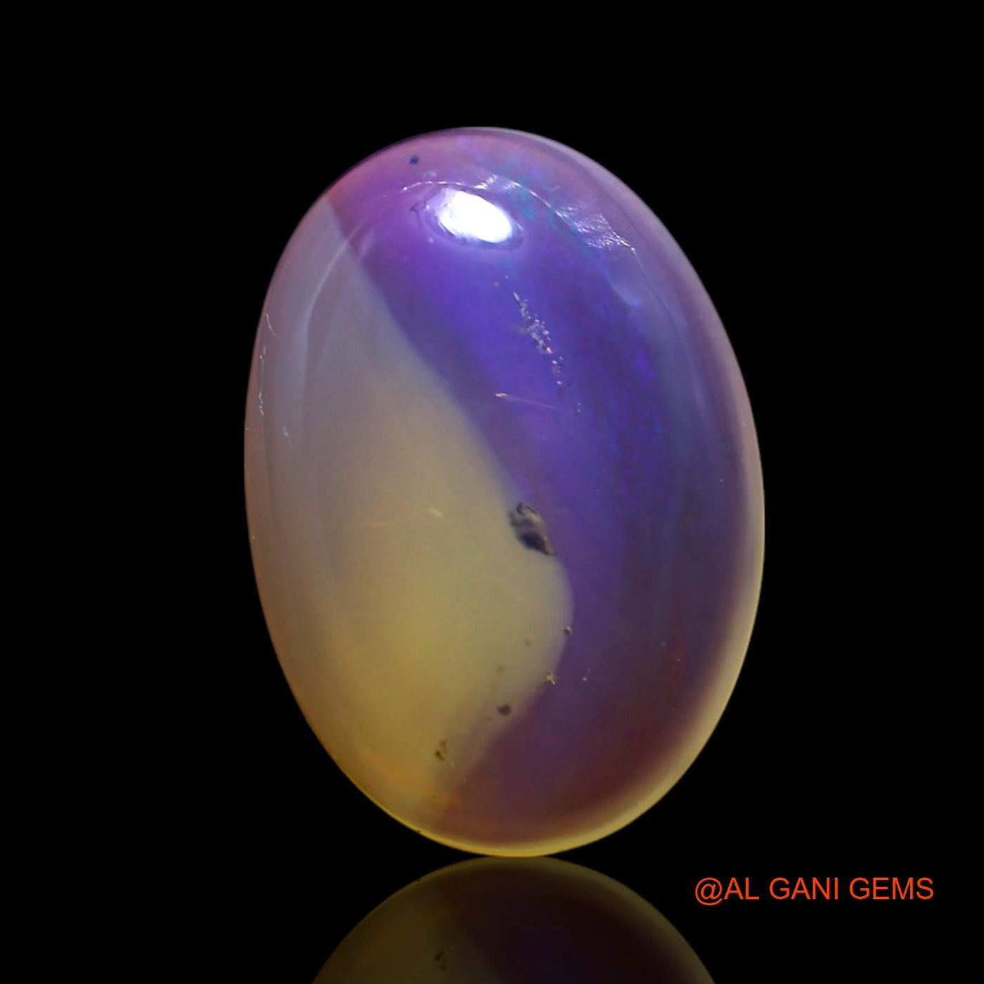6.00 Cts Natural Australian Fire Opal Loose Gemstone Oval Cabochon 16x12x5 mm AG-412