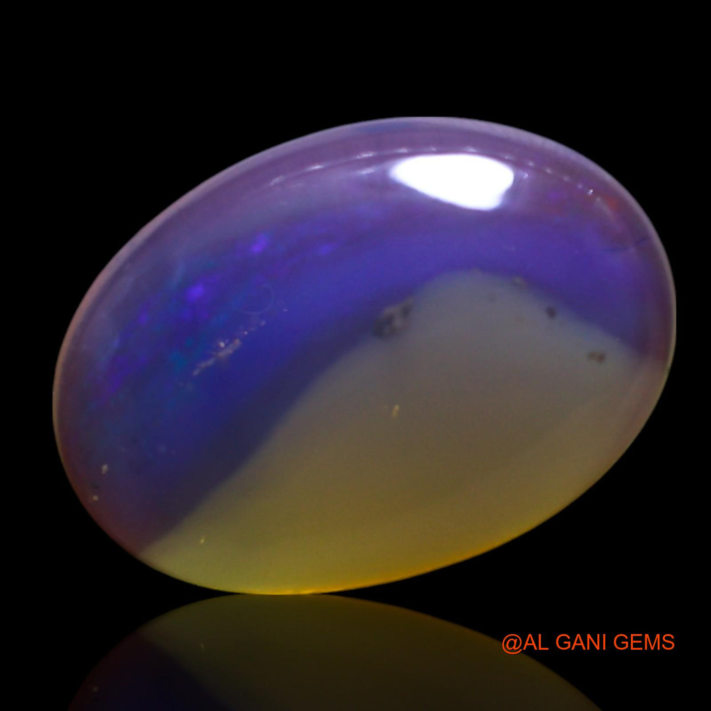 6.00 Cts Natural Australian Fire Opal Loose Gemstone Oval Cabochon 16x12x5 mm AG-412