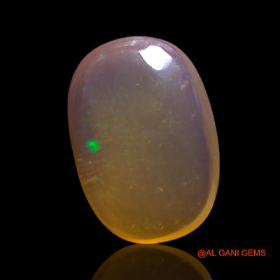 5.00 Cts Natural Australian Fire Opal Loose Gemstone Oval Cabochon 15x10x4 mm AG-415