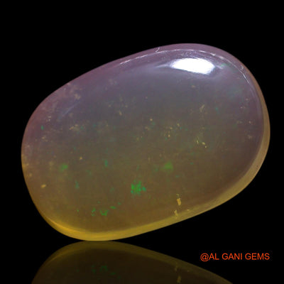 5.00 Cts Natural Australian Fire Opal Loose Gemstone Oval Cabochon 15x10x4 mm AG-415