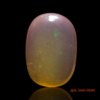 5.00 Cts Natural Australian Fire Opal Loose Gemstone Oval Cabochon 15x10x4 mm AG-415