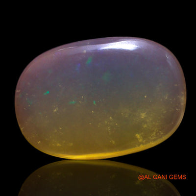 5.00 Cts Natural Australian Fire Opal Loose Gemstone Oval Cabochon 15x10x4 mm AG-415