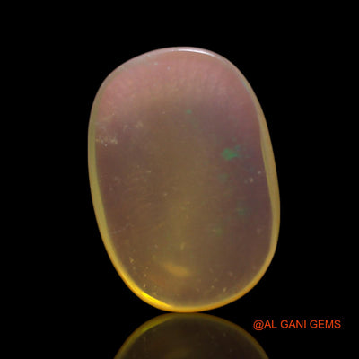 5.00 Cts Natural Australian Fire Opal Loose Gemstone Oval Cabochon 15x10x4 mm AG-415