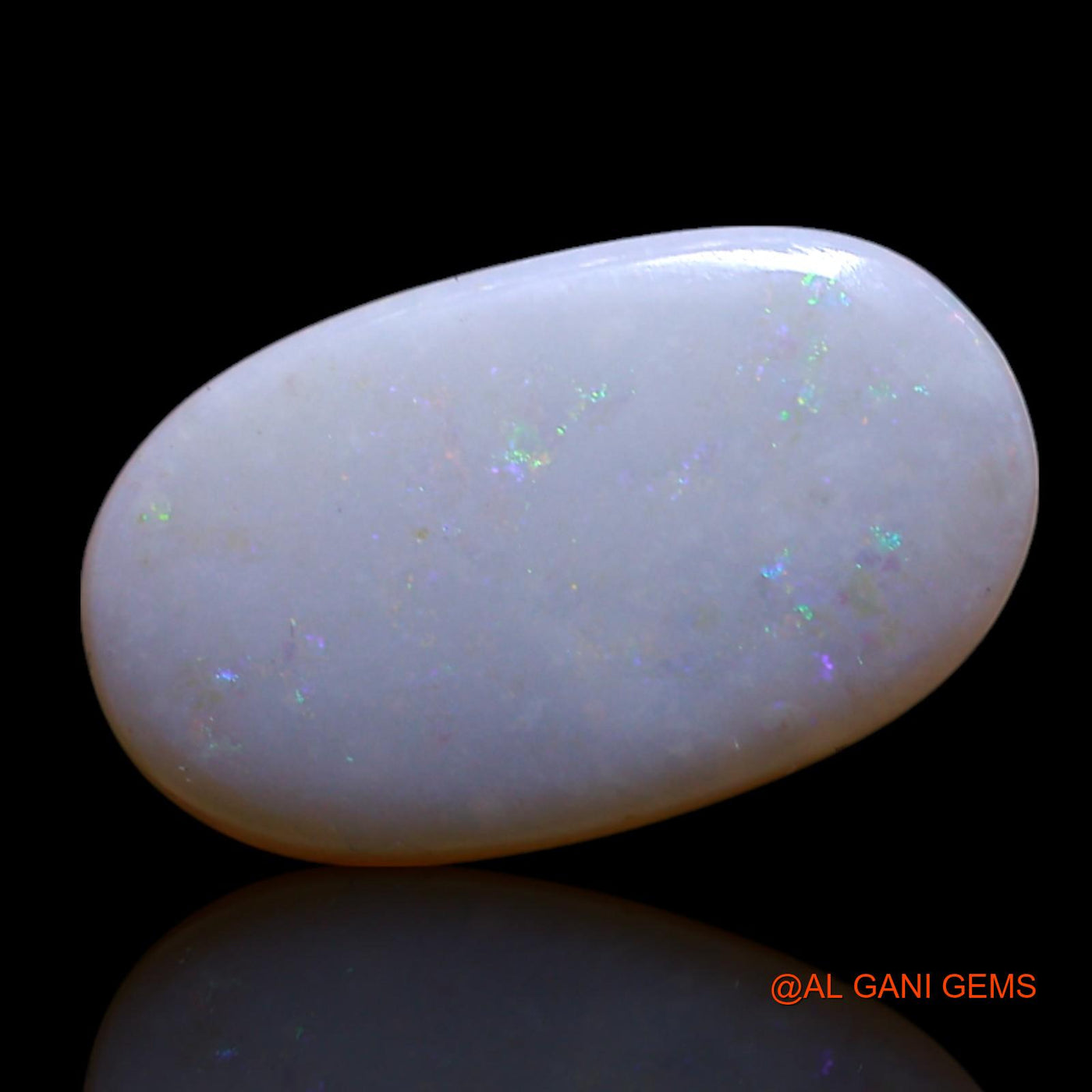 Natural Untreated Fire Opal Loose Gemstone Oval Cabochon From Australia 3.00 Cts 16x9x3 mm AG-416
