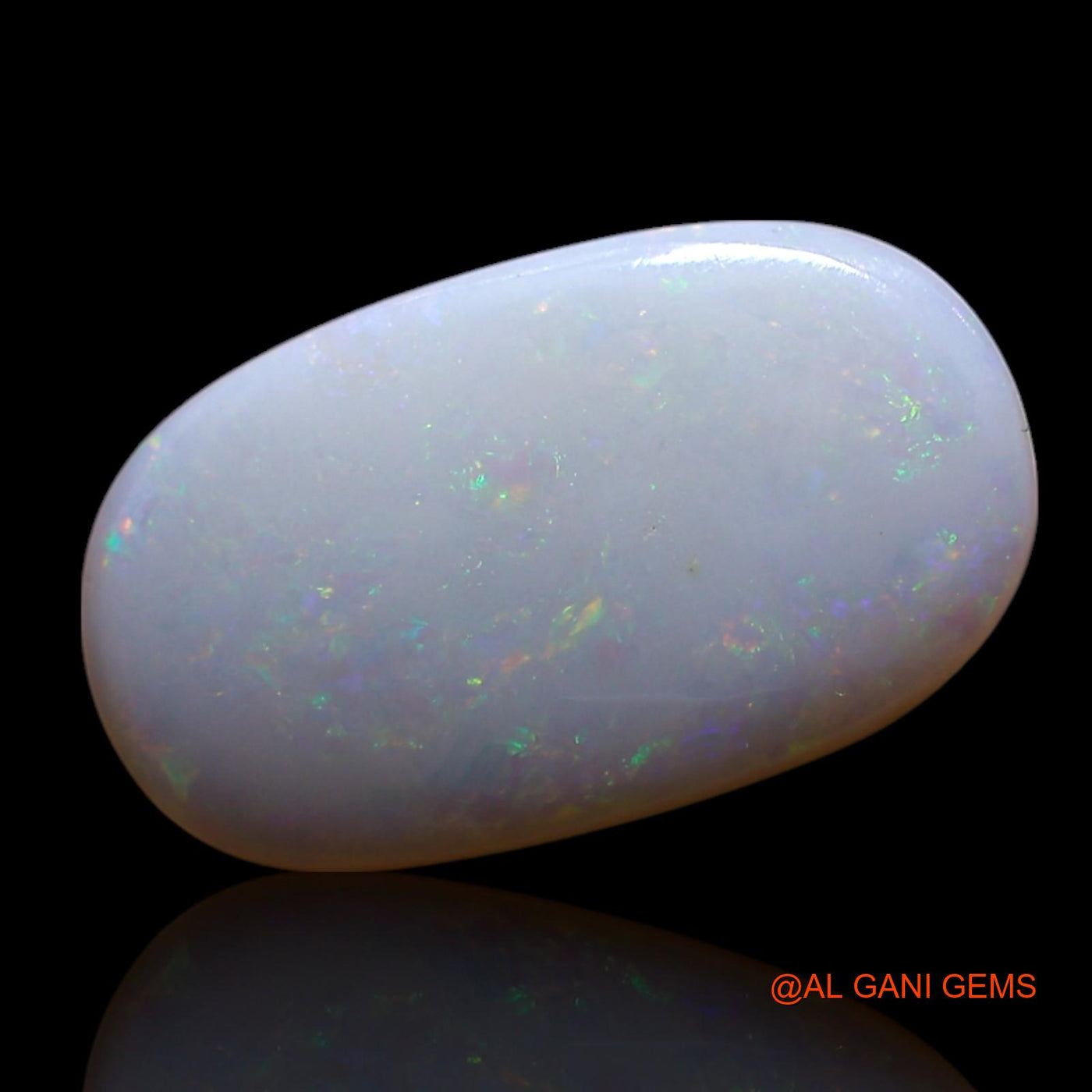 2.00 Cts Natural Australian Fire Opal Loose Gemstone Oval Cabochon 16x9x2 mm AG-417