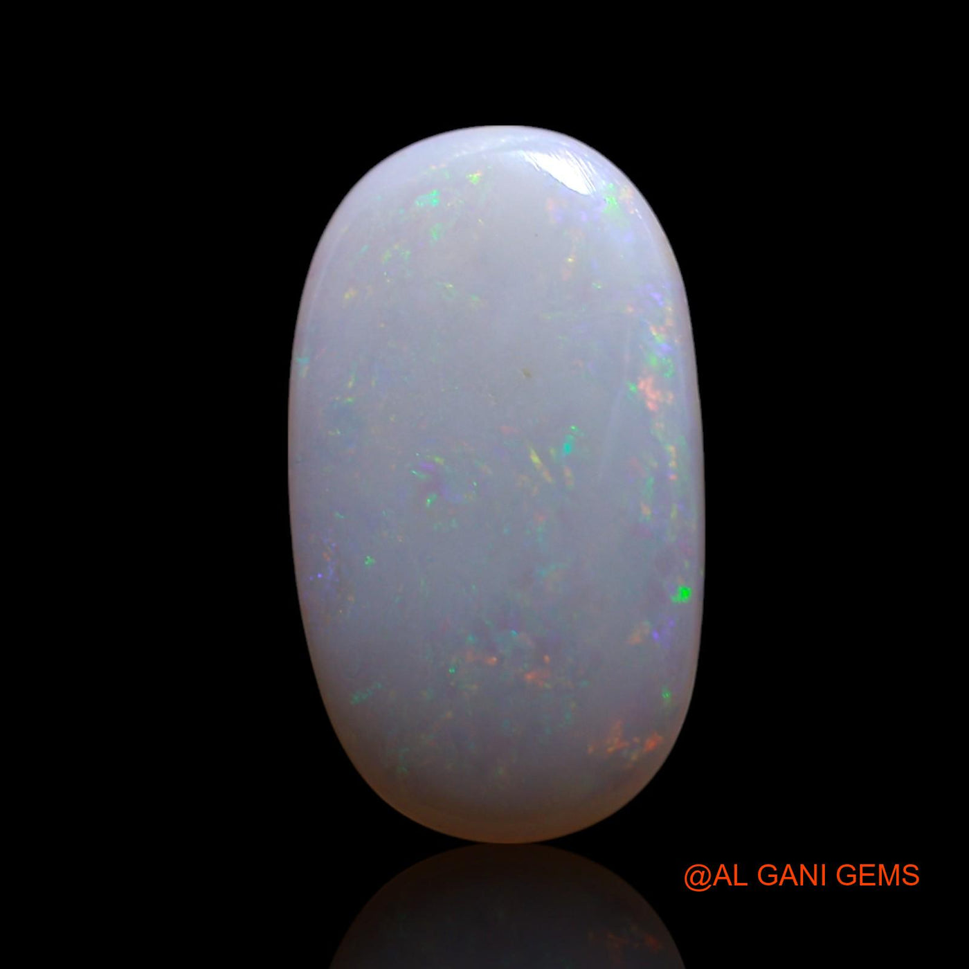 2.00 Cts Natural Australian Fire Opal Loose Gemstone Oval Cabochon 16x9x2 mm AG-417