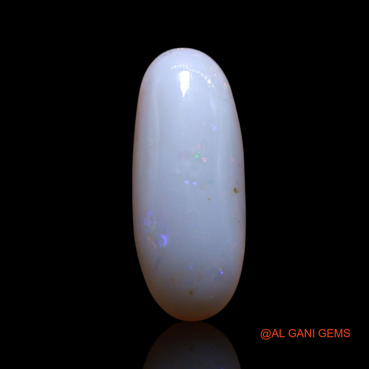 Natural Untreated Fire Opal Loose Gemstone Fancy Cabochon From Australia 3.00 Cts 17x7x4 mm AG-418