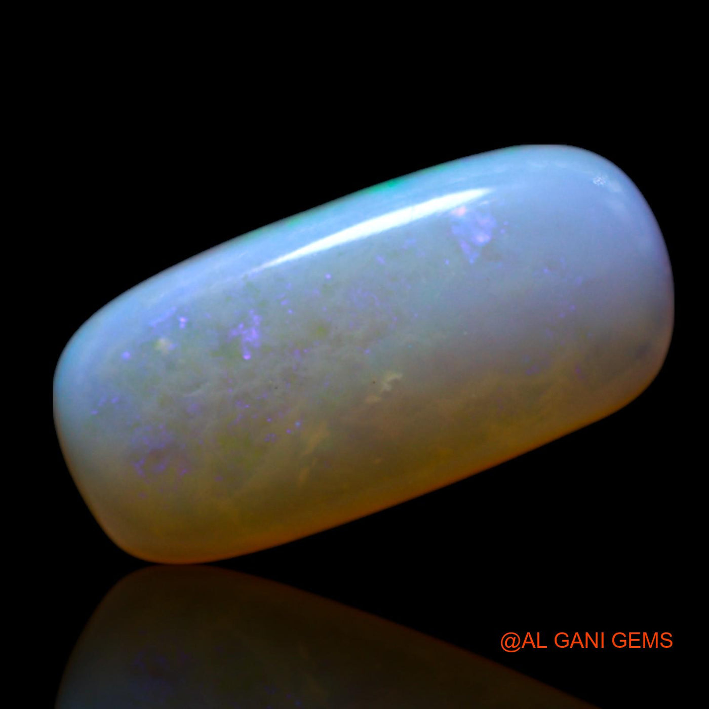 2.00 Cts Natural Australian Fire Opal Loose Gemstone Oval Cabochon 14x6x2 mm AG-41