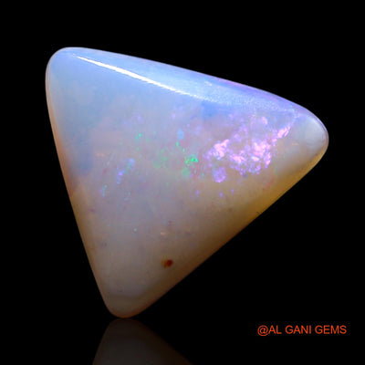Natural Untreated Fire Opal Loose Gemstone Trillion Cabochon From Australia 3.00 Cts 12x12x3 mm AG-420