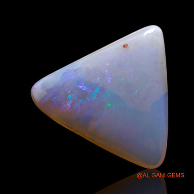 Natural Untreated Fire Opal Loose Gemstone Trillion Cabochon From Australia 3.00 Cts 12x12x3 mm AG-420