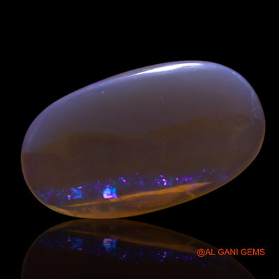 3.00 Cts Natural Australian Fire Opal Loose Gemstone Oval Cabochon 16x9x3 mm AG-421