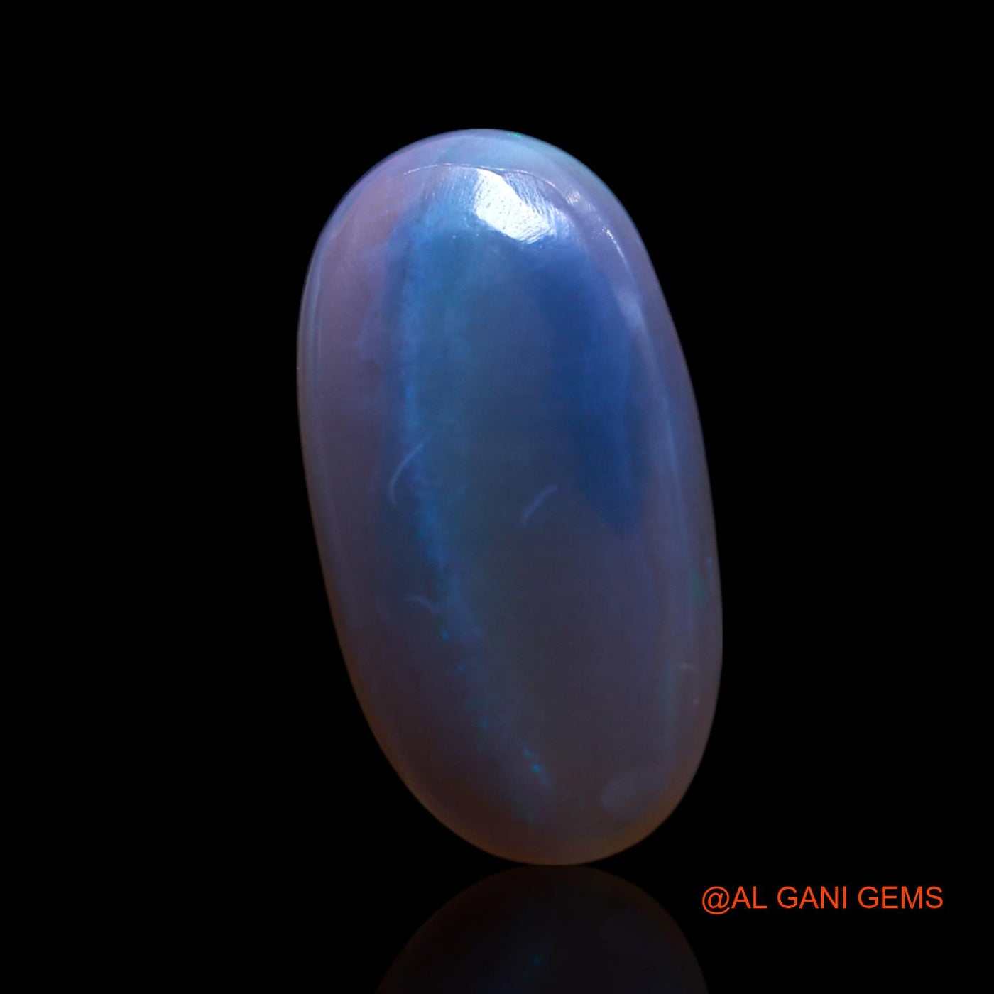 3.00 Cts Unheated Australian Fire Opal Loose Gemstone Oval Cabochon Natural 17x9x3 mm AG-423