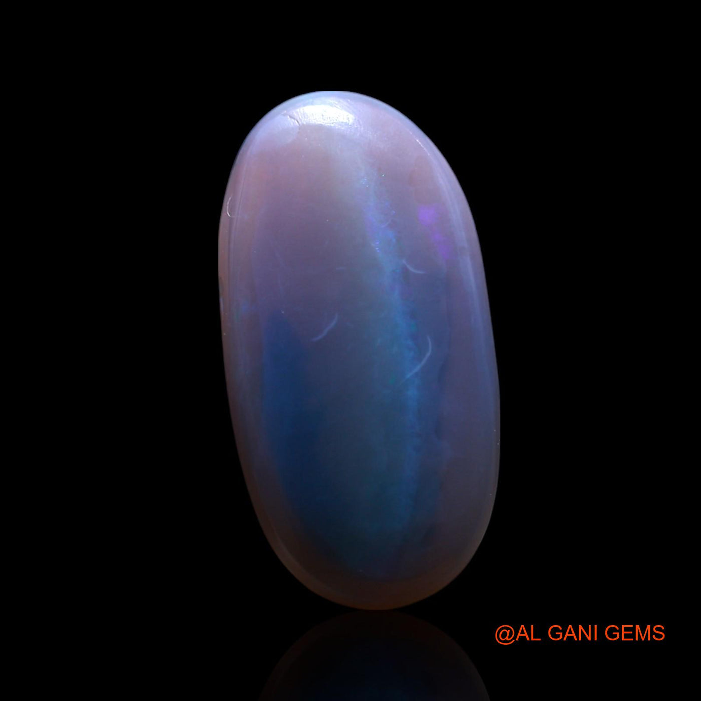 3.00 Cts Unheated Australian Fire Opal Loose Gemstone Oval Cabochon Natural 17x9x3 mm AG-423