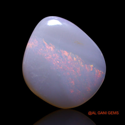 3.00 Cts Unheated Australian Fire Opal Loose Gemstone Fancy Cabochon Natural 15x13x3 mm AG-424