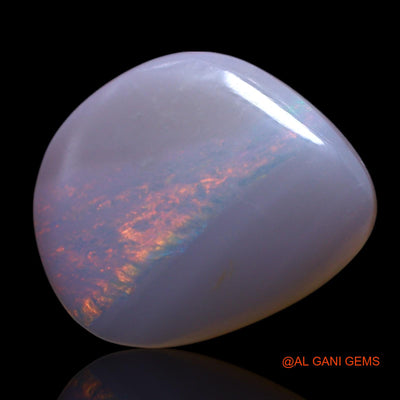3.00 Cts Unheated Australian Fire Opal Loose Gemstone Fancy Cabochon Natural 15x13x3 mm AG-424