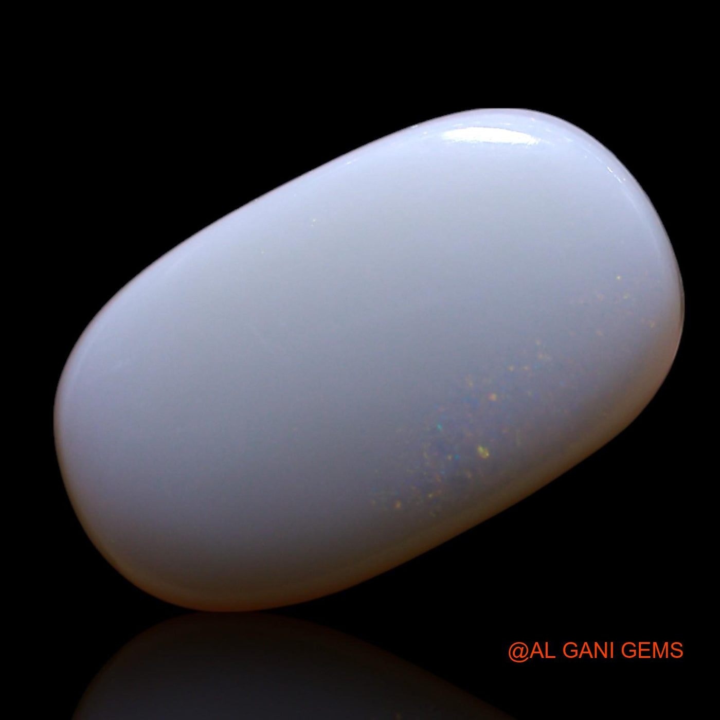 4.00 Cts Natural Australian Fire Opal Loose Gemstone Oval Cabochon 16x9x4 mm AG-425