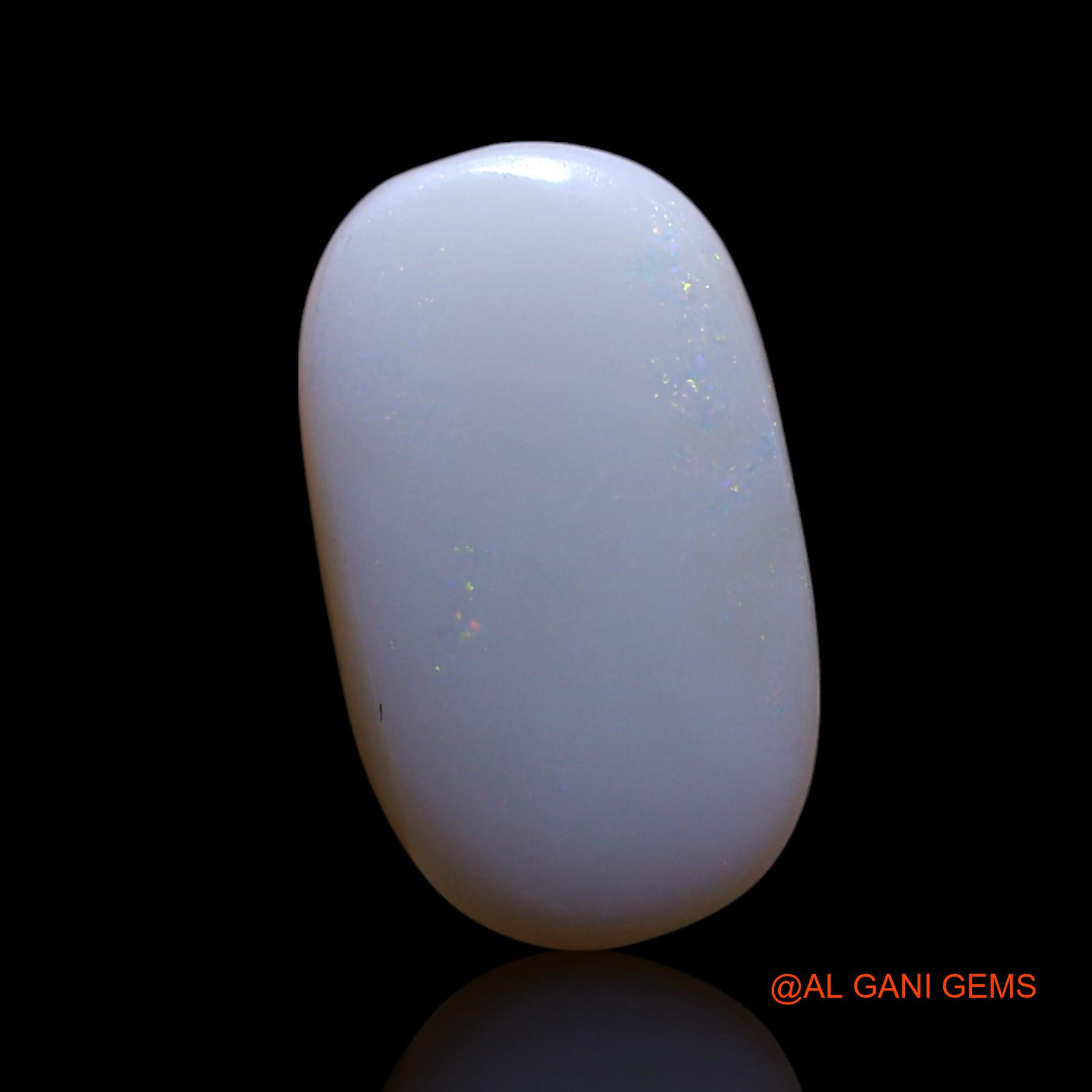 4.00 Cts Natural Australian Fire Opal Loose Gemstone Oval Cabochon 16x9x4 mm AG-425