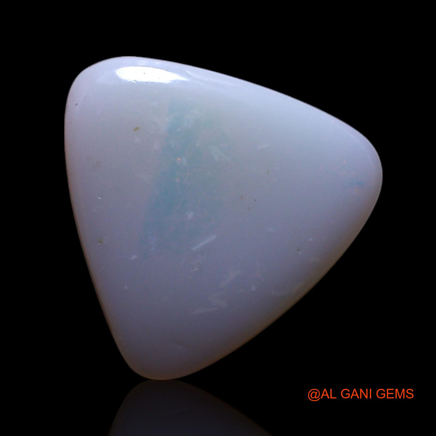 3.00 Cts Unheated Australian Fire Opal Loose Gemstone Trillion Cabochon Natural 13x13x3 mm AG-426