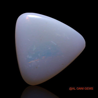 3.00 Cts Unheated Australian Fire Opal Loose Gemstone Trillion Cabochon Natural 13x13x3 mm AG-426