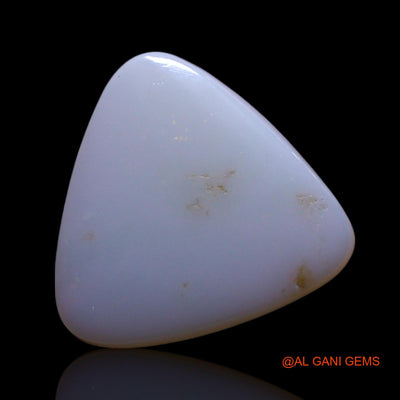 3.00 Cts Unheated Australian Fire Opal Loose Gemstone Trillion Cabochon Natural 13x13x3 mm AG-426