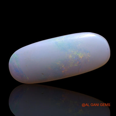 2.00 Cts Natural Australian Fire Opal Loose Gemstone Oval Cabochon 17x7x2 mm AG-427