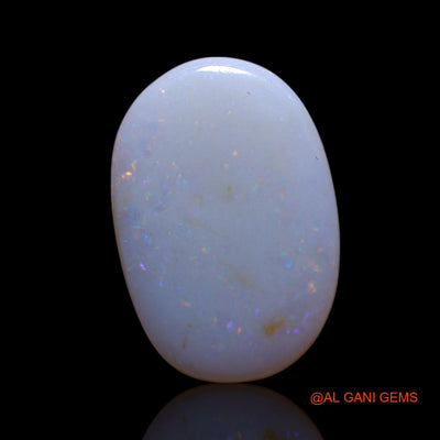 3.00 Cts Natural Australian Fire Opal Loose Gemstone Oval Cabochon 15x10x3 mm AG-428