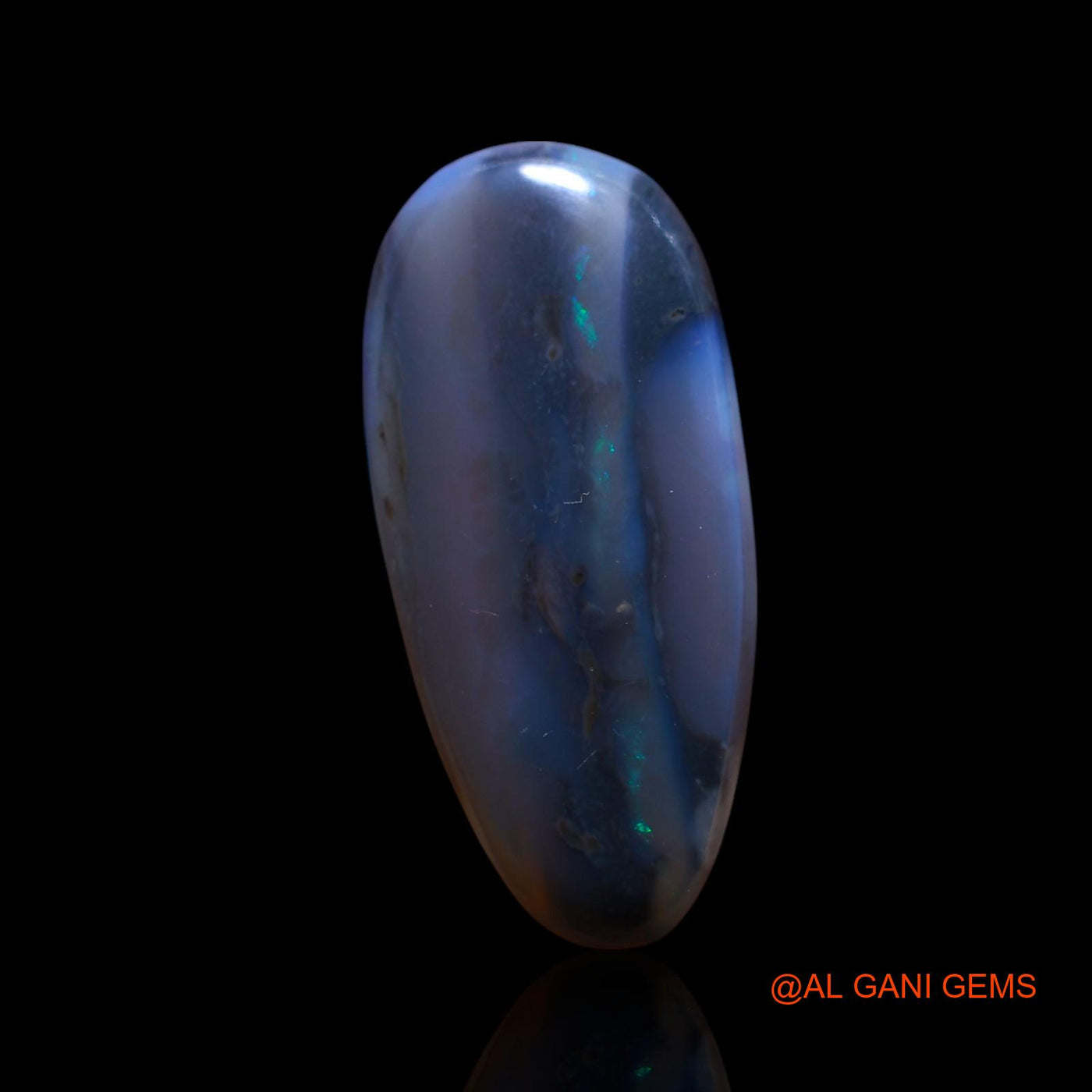 14.00 Cts Natural Australian Fire Opal Loose Gemstone Fancy Cabochon 28x12x5 mm AG-429
