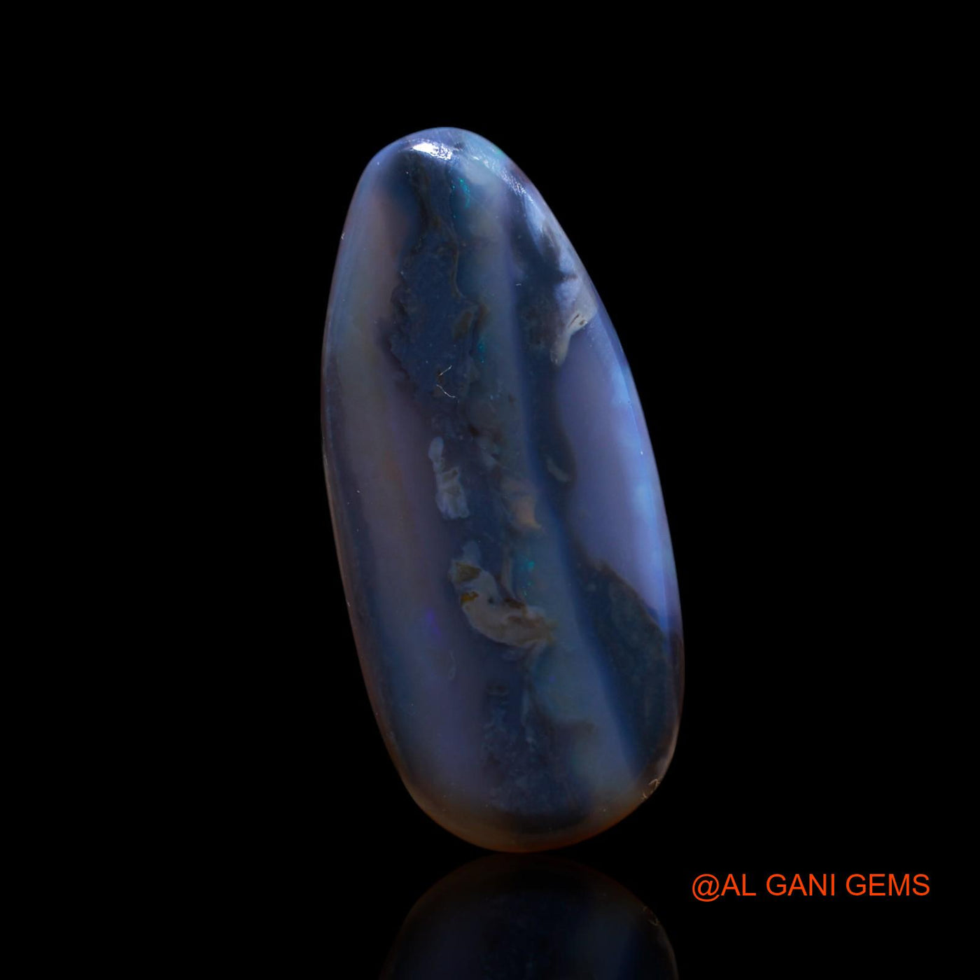 14.00 Cts Natural Australian Fire Opal Loose Gemstone Fancy Cabochon 28x12x5 mm AG-429